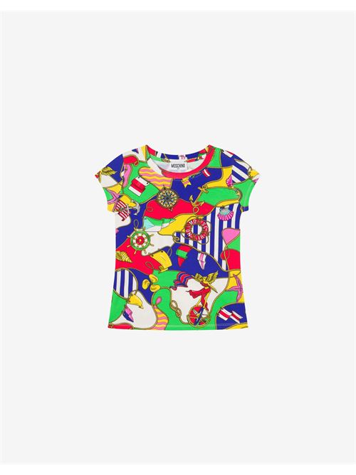 T-SHIRT M/C MOSCHINO KID | H3M042 LBB4D/84607